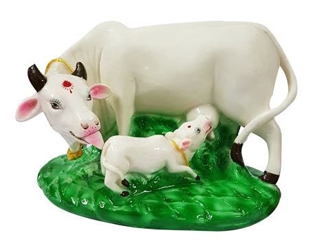 Kamdhenu Cow And Calf Statue at Rs 299 | Kamadhenu Cow and Calf Statue ...