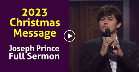 Joseph Prince Full Sermon: 2023 Christmas Message