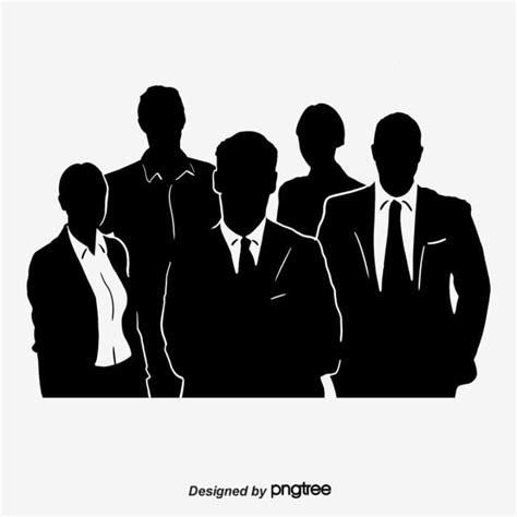 Business Person Silhouette PNG Images, Silhouette Of Business Persons ...