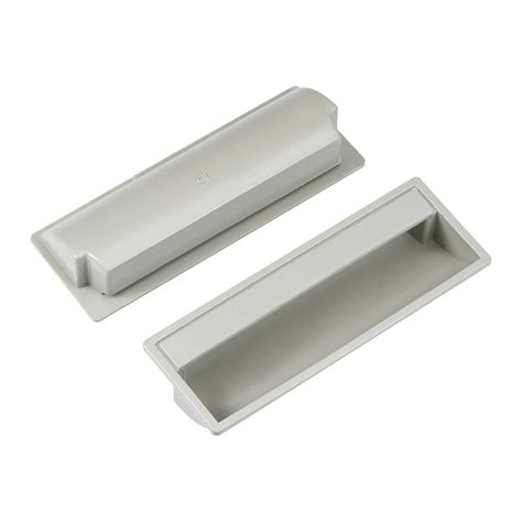 Flush Pull, Finger Insert Recessed Cabinet Door Handles 110mm x 40mm x ...