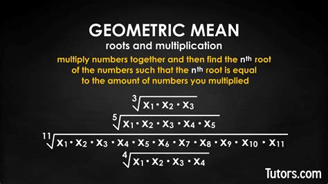 Geometric Mean (Video) - How To Find, Formula, & Definition