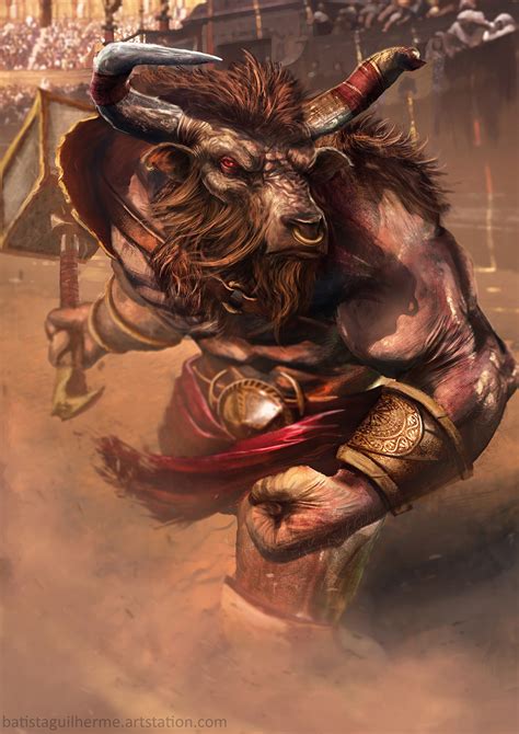 Minotaur - DnD Folk / Kin / Races #DungeonCrawling #DnD #Theros #MOot #Minotaur #DnDRaces # ...