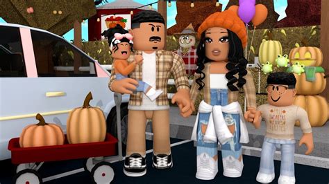 FAMILY TRIP TO A FALL FESTIVAL!! *PETTING ZOO & APPLE BOBBING!!* | Bloxburg Family Roleplay in ...