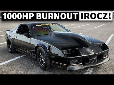 Street-trim 1000hp Third Gen Camaro: Clean and Blacked-Out Drag Racing Machine - YouTube