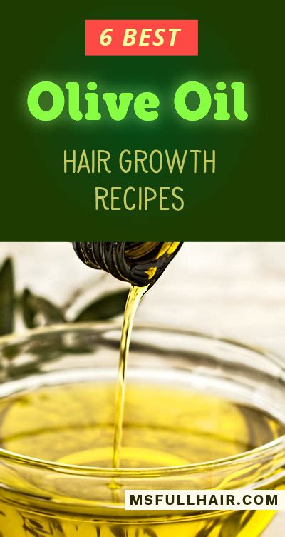 How to Use Olive Oil for Hair Growth - 6 Best Regrowth Recipes Found!