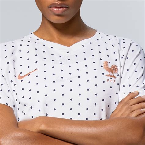 France Women's Soccer Federation 2019 Stadium Away Jersey. Nike.com