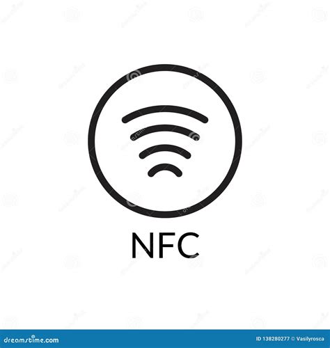 Contactless Nfc Wireless Pay Sign Logo. Credit Card Nfc Payment Vector ...