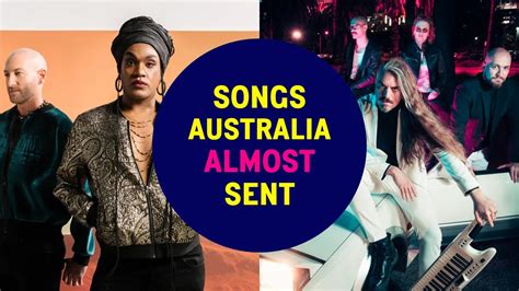 Eurovision: Songs Australia Almost Sent (2019 - 2022) | Second Places in Australian National ...