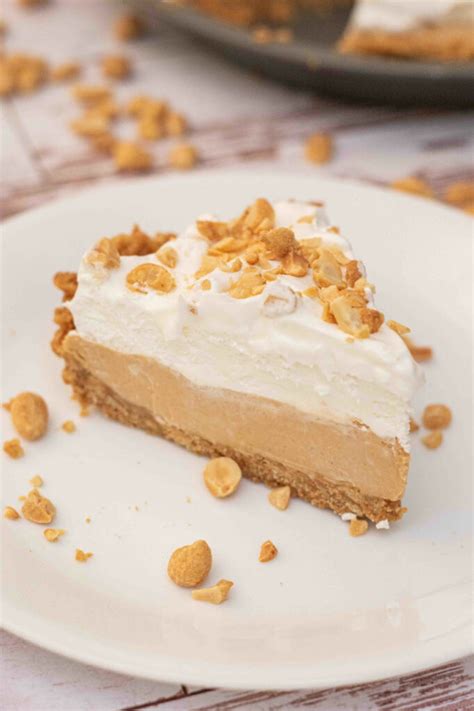 No Bake Peanut Butter Pie - Far From Normal