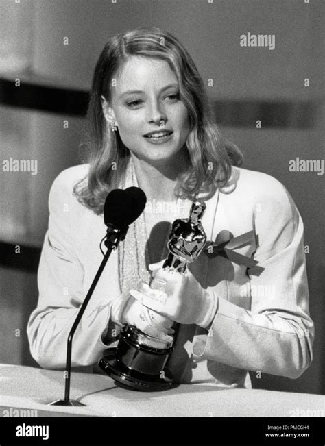 Jodie foster 1992 oscar hi-res stock photography and images - Alamy