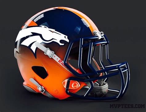 Broncos Football Helmet