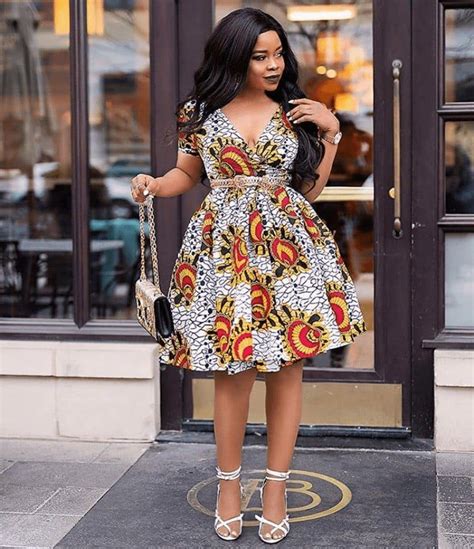 7 Ankara Short Flare Gowns That Are Perfect For Summer in 2022. | Best ...