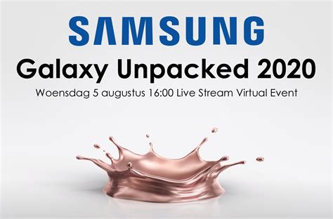 Samsung Galaxy Unpacked 2020 Live stream virtual event | LetsGoDigital