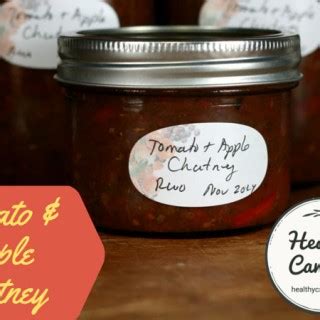 Tomato Apple Chutney - Healthy Canning in Partnership with Facebook ...