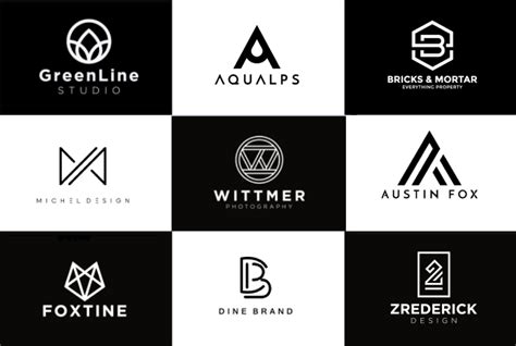 Download Free 100 + minimalist logo