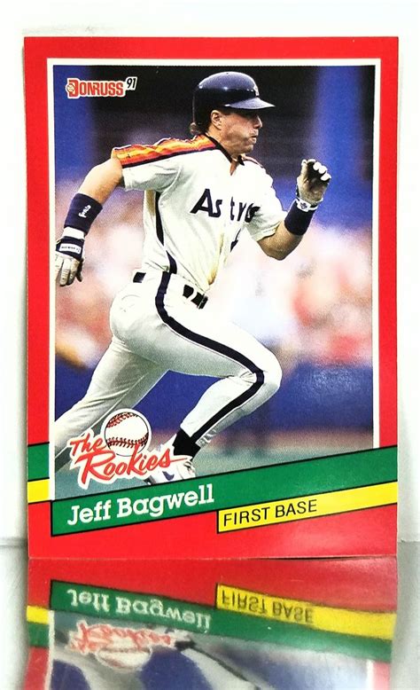 1991 Donruss The Rookies # 30 Jeff Bagwell ROOKIE CARD (HOF '17), Astros, NM-MINT+ | Jeff ...