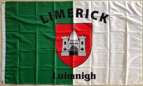 Ireland County Limerick Flag ( LUIMNIGH ) - Custom Flag Australia