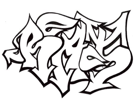 best graffiti inspiration: Draw Graffiti Alphabets With Arrow Letters Design