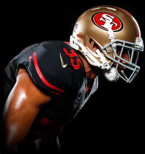 The San Francisco 49ers will be wearing a black alt this season | Chris Creamer's SportsLogos ...