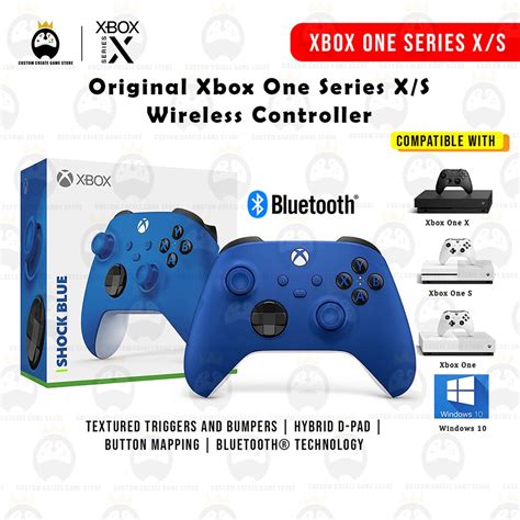 Xbox One Series Original X/S XS Wireless Controller For Window 7 8 10 11 Steam Gaming [Shock ...