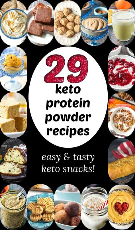 29 Keto Protein Powder Recipes - for easy keto snacks | My Life Cookbook in 2021 | Keto recipes ...