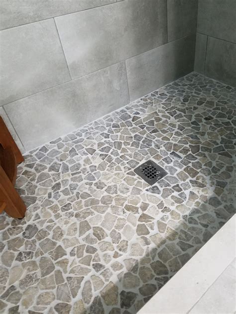 Pebble Stone Bathroom Floor – Flooring Tips