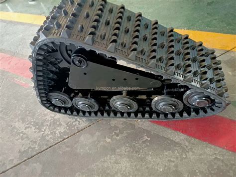 Rubber Tracked Lawn Mower,360mm Rubber Track System Of Beach Vehicle ...