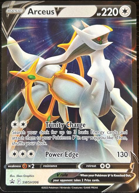 Arceus V #SWSH306 Prices | Pokemon Promo | Pokemon Cards