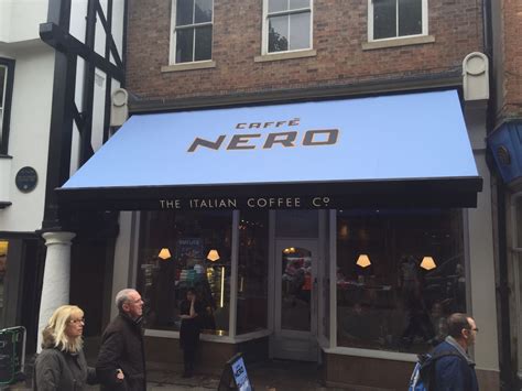 Cafe Nero - Chesterfield | Radiant Blinds and Awnings