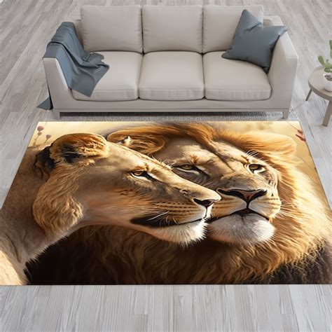 Lion Rug - Etsy