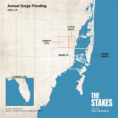 Miami Beach Elevation Map – USTrave.com