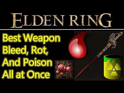 5 best weapons that inflict Scarlet Rot in Elden Ring