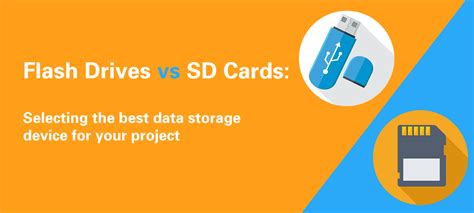 USB Flash Drive vs SD Card - Which is Best?