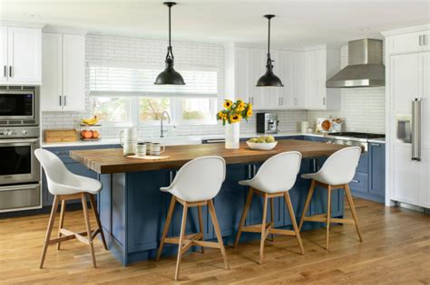 Kitchen Peninsula With Seating On Both Sides | Wow Blog