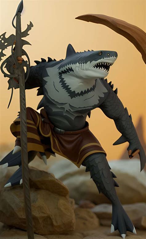 Cragacii (Elemental Shark Race) 5e - Dungeon Masters Guild | Dungeon Masters Guild