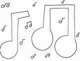 Music Notes Free coloring Page  Download Print Or Color Online For sketch template