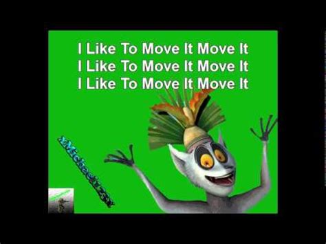 Madagascar King Julien - Move It - With Lyrics ( Songtext ) - YouTube