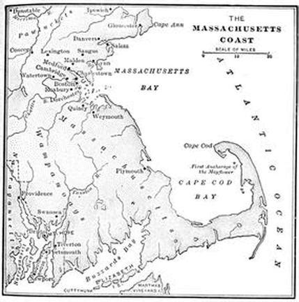 Geography - Massachusetts Bay Colony