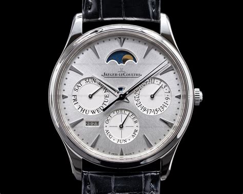 Jaeger LeCoultre 130842J Master Ultra Thin Perpetual Calendar SS (37665 ...