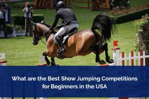 Best Show Jumping Competitions for Beginners in the USA