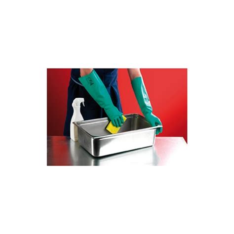 Ansell® Solvex® 37-185 Green Nitrile Chemical Gloves, 18" Elbow Length, 22 mil thickness ...