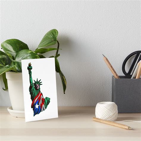 "Nuyorican Statue of Liberty " Art Board Print for Sale by nydollarslice | Redbubble