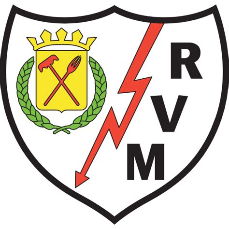 Rayo Vallecano 90’s Logo Download png