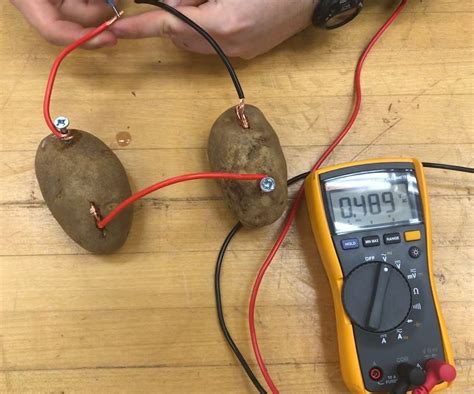 Potato Battery: Understanding Chemical and Electrical Energy : 13 Steps ...