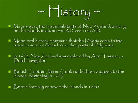 PPT - New Zealand- The Country, Customs, and Culture PowerPoint ...