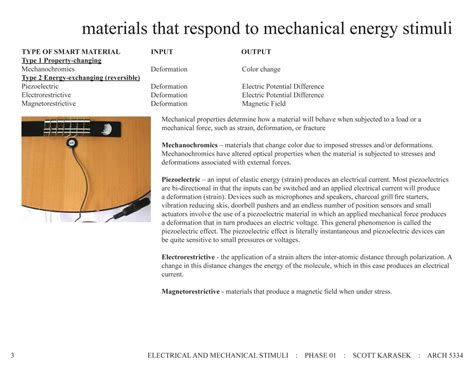 Material Properties F10: Mechanical & Electrical