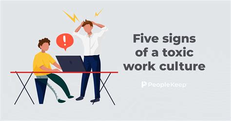 Five signs of a toxic work culture