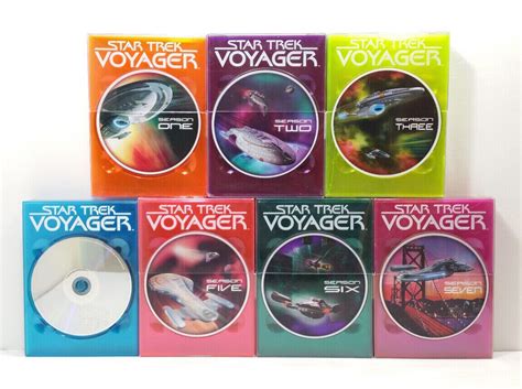 Star Trek Voyager Seasons 1-7 DVD Complete Series Box Set 1 2 3 4 5 6 7 ...