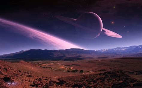 » Wallpapers Alien Landscape Purple Sky | Re-Downloads.info | Planets ...