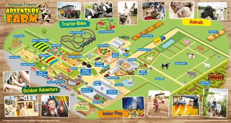 National Forest Adventure Farm Map (2022 - 2020) | ThemeParkBrochures.net